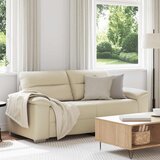vidaXL Dvosjed Krem 180x81x84 cm Imitacija kože | shoptok.hr