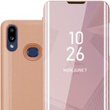 Cadorabo CARE, združljiv s Samsungom v Kunzit Pink - prozorno za zaščito z ogledalom z zrcalo z funkcijo stojala 360 stopinj zaščita, (20568601) Cene