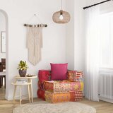  Modularni tabure s jastukom od tkanine s uzorkom patchwork | shoptok.hr