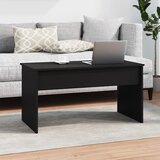  Stolić za kavu crni 102x50,5x52,5 cm od konstruiranog drva | shoptok.hr
