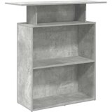  Recepcijski stol beton sivi 100x40x104 cm konstruirano drvo | Eponuda.com