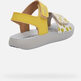 Geox Yellow Girls Sandals Lightfloppy - Girls | Shoptok.si