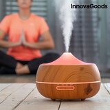 InnovaGoods Wooden-Effect LED ovlaživač i raspršivač mirisa 16 x 12 cm Cijene