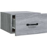  Stenska nočna omarica 2 kosa siva sonoma 35x35x20 cm, (20600841) | Shoptok.si