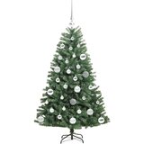  Umjetno božićno drvce s nogom Zelena 120 cm PVC i metal | shoptok.hr