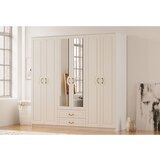 Hanah home Rb-178 matte white wardrobe | ePonuda.com