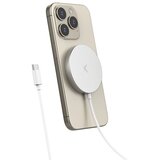 Ksix bežični punjač MagniBoost, Apple MagSafe, 2.0, metalna obrada, 1 m, 15 W | shoptok.hr