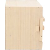  Gnijezdo za kokoši s 2 odjeljka 63x40x45 cm masivna borovina | shoptok.hr