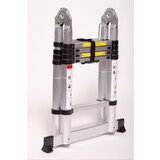 x kombinirana teleskopska lestev DLT705B (2 5, maks. višina: 3,2 m, transportna dolžina: 86 cm, nosilnost 150 kg) Cene