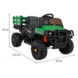 Ramiz Otroško vozilo na akumulator Farmer 12V Zelena lea | Shoptok.si