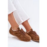 Boto Women's Sports Shoes Made Of Eco Suede Camel Dorella | ePonuda.com