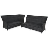  Lijeva kutna sofa Alicante siva / siva melanž | shoptok.hr