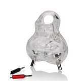 Oxballs Nutter Electro Ball Sling Transparent Cene