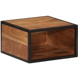  Zidni noćni ormarić 35 x 35 x 20 cm od masivnog drva bagrema | shoptok.hr