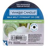 Yankee Candle Vanilla Lime vosek za aroma lučko 22 g unisex Cene