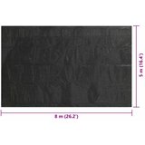  Pravokutni pokrivač za bazen 800 x 500 cm PE crni | shoptok.hr