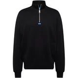 Hugo Blue Sweater majica 'Neeler' plava / crna