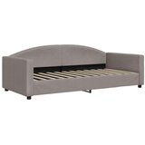  Dnevni krevet na razvlačenje smeđesivi 90 x 200 cm od tkanine | shoptok.hr