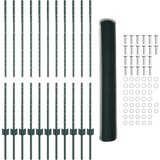  Heksagonalna ograda s stubom 25 x 1,2 m Čelik premazan PVC-om | shoptok.hr
