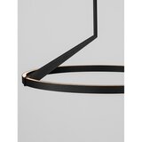 Nova Luce Mat crna LED viseća svjetiljka aluminijska s mogućnosti zatamnjivanja ø 60 cm Tilia – | shoptok.hr
