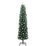 vidaXL Umjetno božićno drvce Zelena 240 cm PVC i čelik i plastika | shoptok.hr