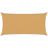  Jedro za zaštitu sunca 160 g/m² pravokutno pijeska 2,5x5m HDPE | shoptok.hr