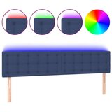  Uzglavlje plavo 180x5x78/88 cm od tkanine | shoptok.hr