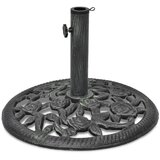 The Living Store Stojalo za senčnik lito železo 12 kg 48 cm - Stojalo Za Dežnike, (21750334) Cene