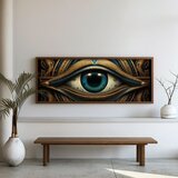 WALLXPERT FAH049-150 Multicolor Decorative Framed MDF Painting | Eponuda.com