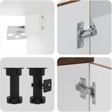  11-dijelni set kuhinjskih ormarića Porto konstruiranog drva | shoptok.hr