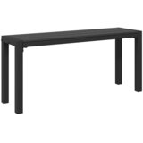  Vrtna klupa Crna 100 x 28 x 45cm Čelik | Eponuda.ba