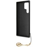 Guess GUHCS22LGF4GBR silikonski ovitek za Samsung Galaxy S22 Ultra 5G - rjav z obeskom | Shoptok.si