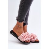 Boto FK1 Women's Pink Flower Embellished Sandals Cellanen | Shoptok.si