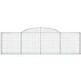  Lučne gabionske košare 15 kom 300x30x80/100cm pocinčano željezo | shoptok.hr