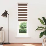 Zebra zavjesa Smeđa 60x200 cm Širina tkanine 55,9 cm Poliester | Shoptok.si