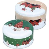 Birkmann Set pločevinastih posod za piškote - Nordic Christmas - S+M | Shoptok.si