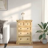  Ladičar Corona 80 x 43 x 114 cm od masivne borovine | shoptok.hr