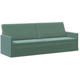  Set sofe 2 pcs Morska zelena Baršun - zelena boja mora 1-Sjedalo + 3-Sjedalo (210 cm) | shoptok.hr