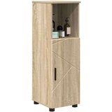 vidaXL Kopalniška omarica sonoma hrast 30 x 35 x 95 cm Konstruiran les | Shoptok.si
