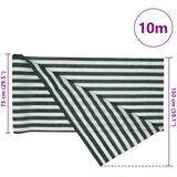  Mreža za privatnost zelena-bijela 1,5 x 10 m HDPE 150 g/m² | shoptok.hr