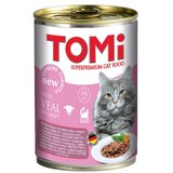 Tomi vlažna hrana za odrasle mačke, teletina u sosu, 400g Cene