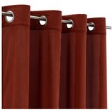 Casa Selección Zavesa iz rebrastega žameta v barvi terakote 140x260 cm Merely – | Shoptok.si