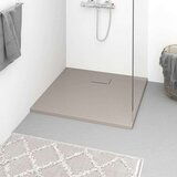 vidaXL Kada za tu&scaron; SMC smeđa 90 x 80 cm cijene