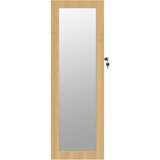  Zidni ormarić za nakit s ogledalom 30 x 8,5 x 90 cm | Eponuda.com