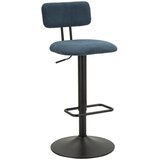 Mauro Ferretti Modrozelen/črn barski stol z nastavljivo višino (višina sedeža 61 cm) Tina – | Shoptok.si