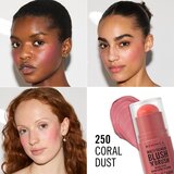 Rimmel London Multi-Tasker Blush'N'brush rumenilo u olovci s kistom nijansa 250 Coral Dust 8 g | shoptok.hr