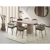 Hanah home trpezarijski sto hermes 2921 travertin | ePonuda.com