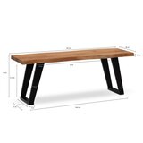 MID.YOU Garderobna Klop Garderobenbank | Shoptok.si