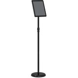  Stalci za sajmove Crna 25 x 25 x 125 cm Aluminij | Eponuda.ba