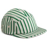 Liewood kapa s šiltom rory stripe garden green/sandy/dove blue Cene